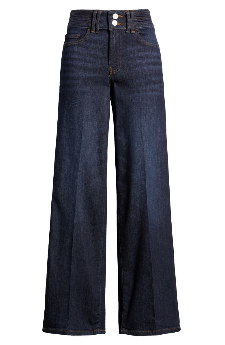 FRAME Triple Binding Slim Palazzo Jeans, Alternate, color, 