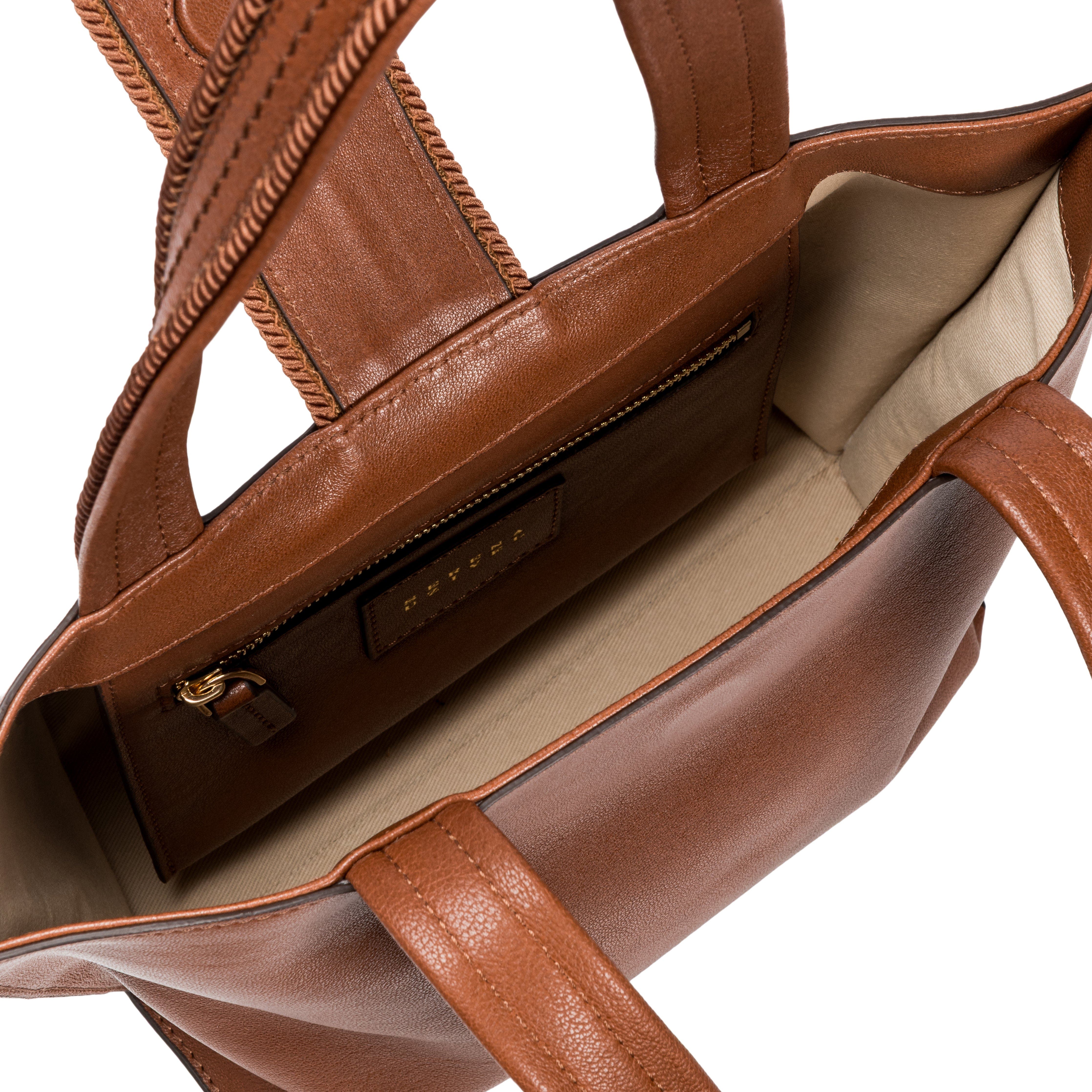 Boho Chic Small Camello Tote Bag, Alternate, color, Camello