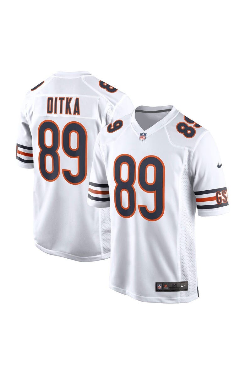 Nike Men's Nike Mike Ditka White Chicago Bears Retired Player Game Jersey, Main, color, 