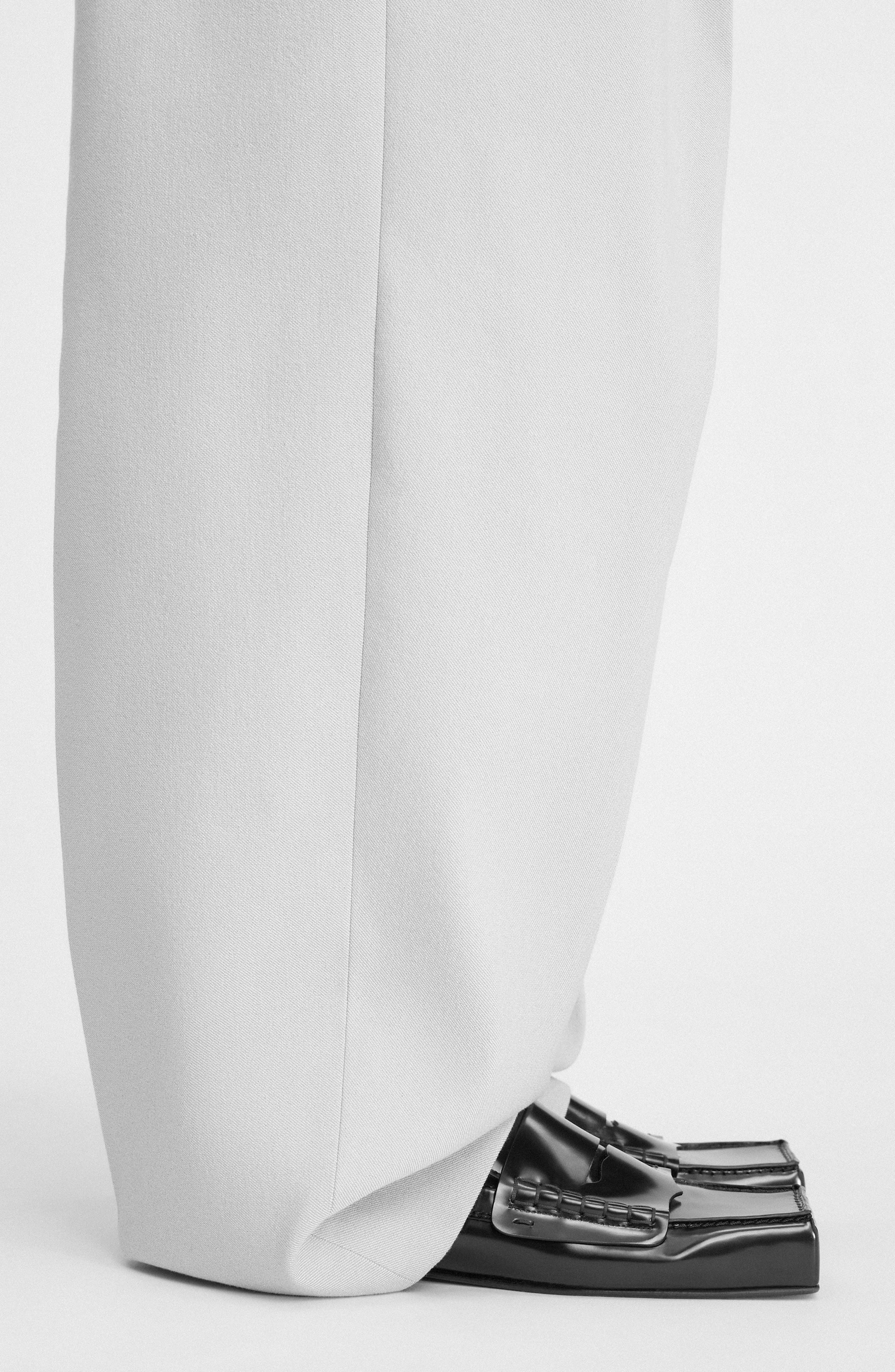 The Carré Loafer, Alternate, color, BLACK 990