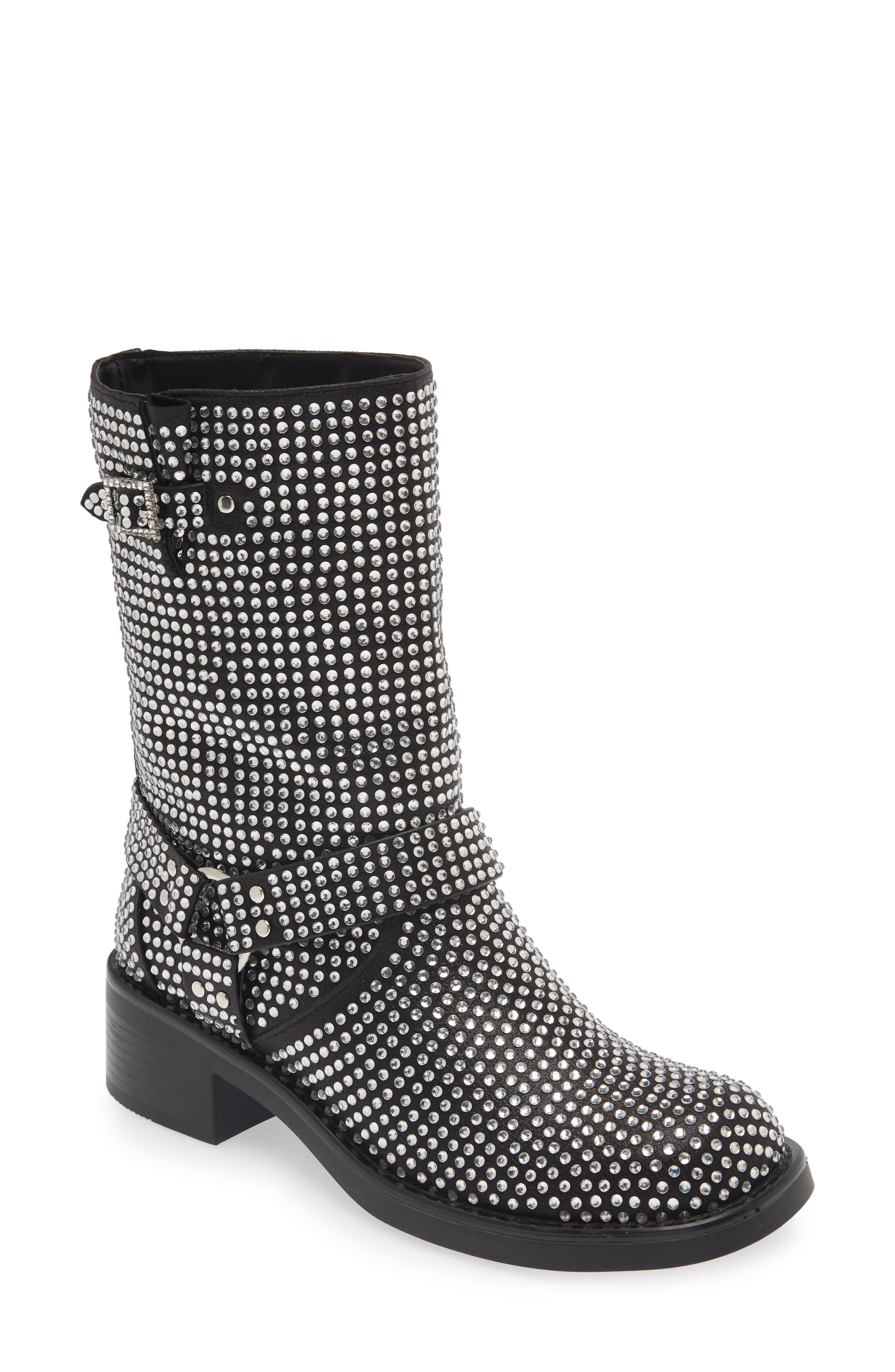AZALEA WANG Charity Water Resistant Moto Boot