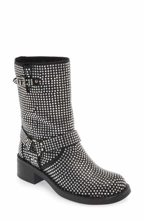 AZALEA WANG Charity Water Resistant Moto Boot
