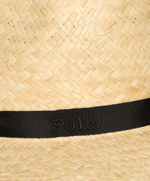 Polo Ralph Lauren Straw Fedora In Neutral
