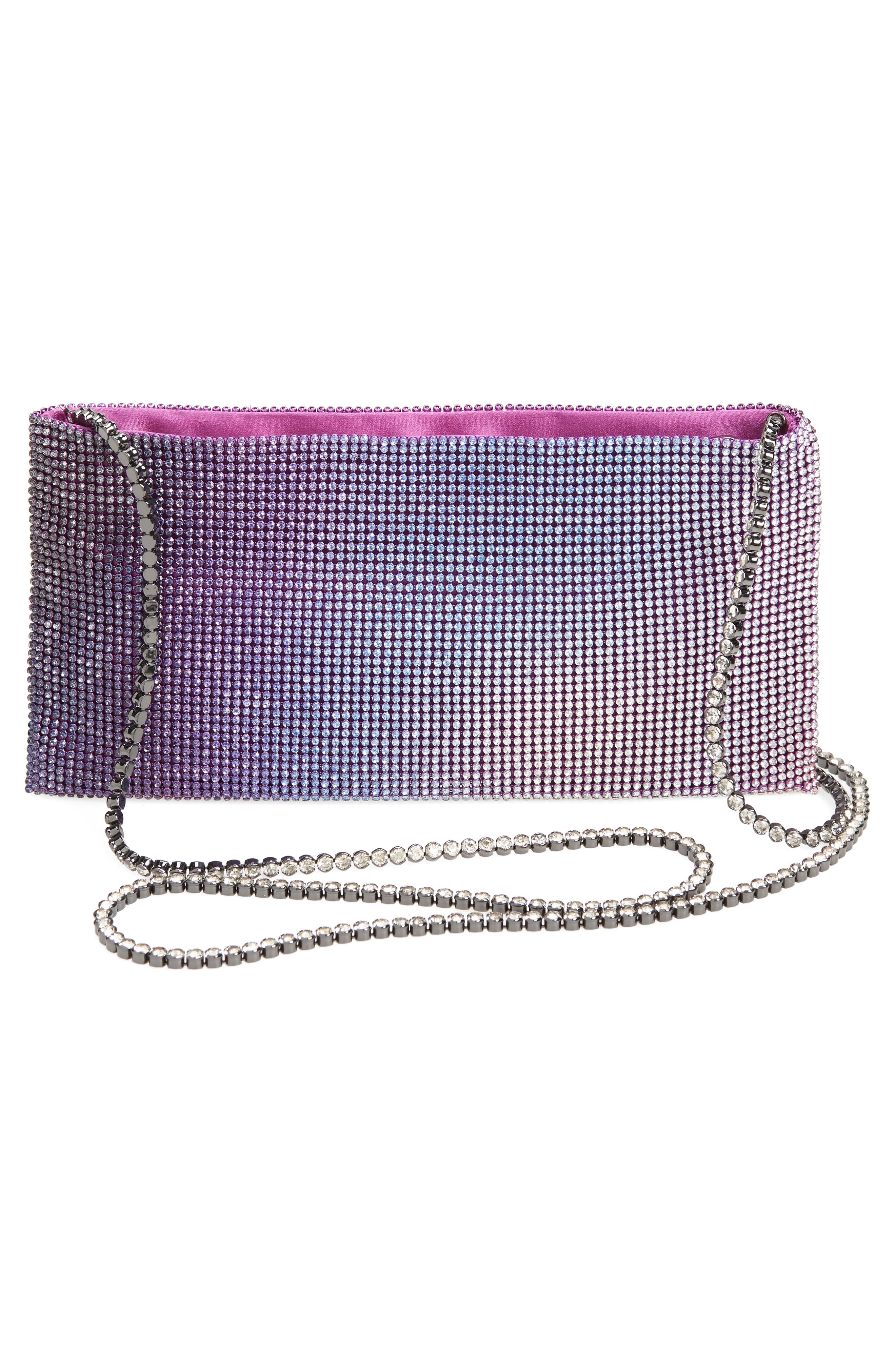 Benedetta Bruzziches Your Best Friend Crystal Embellished Crossbody Bag, Alternate, color, 