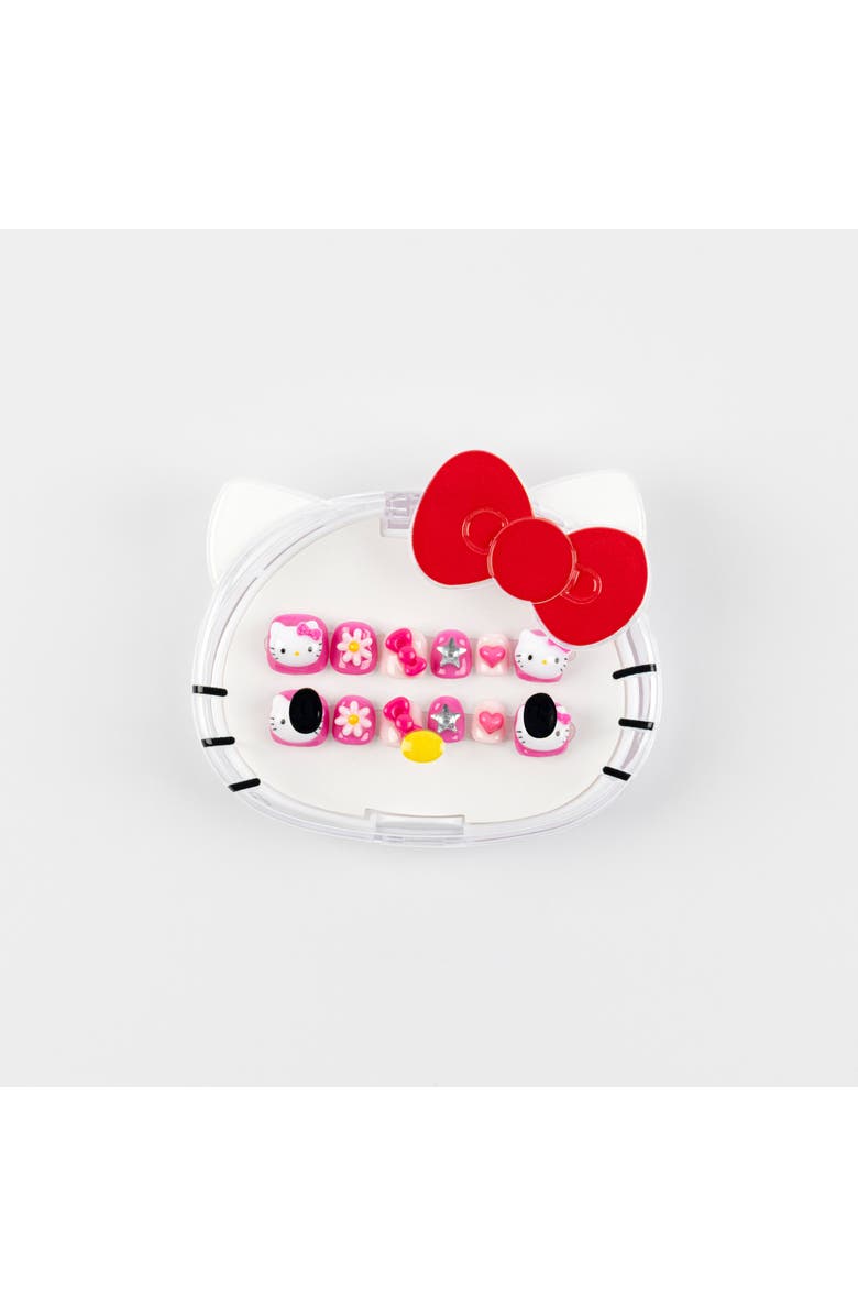 3H Nails Hello Kitty Kids Luxury Handmade Press-On Nails - 24-Piece Kit, Main, color, Hello Kitty