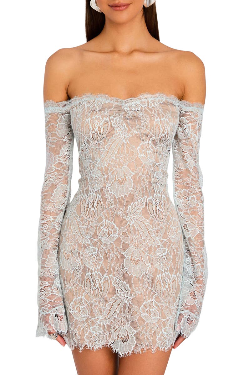 Retrofête Aino Lace Dress, Alternate, color, 
