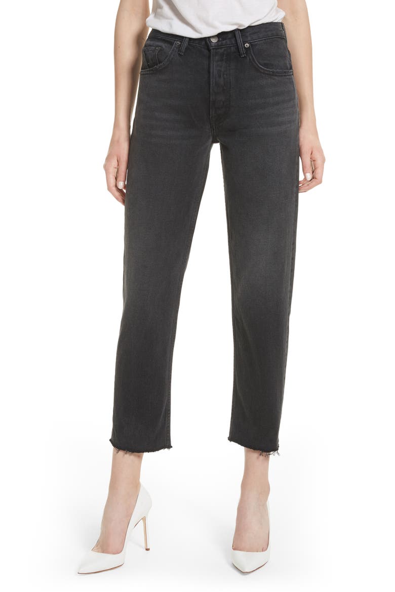 Helena Rigid High Waist Straight Jeans, Main, color, PROUD MARY