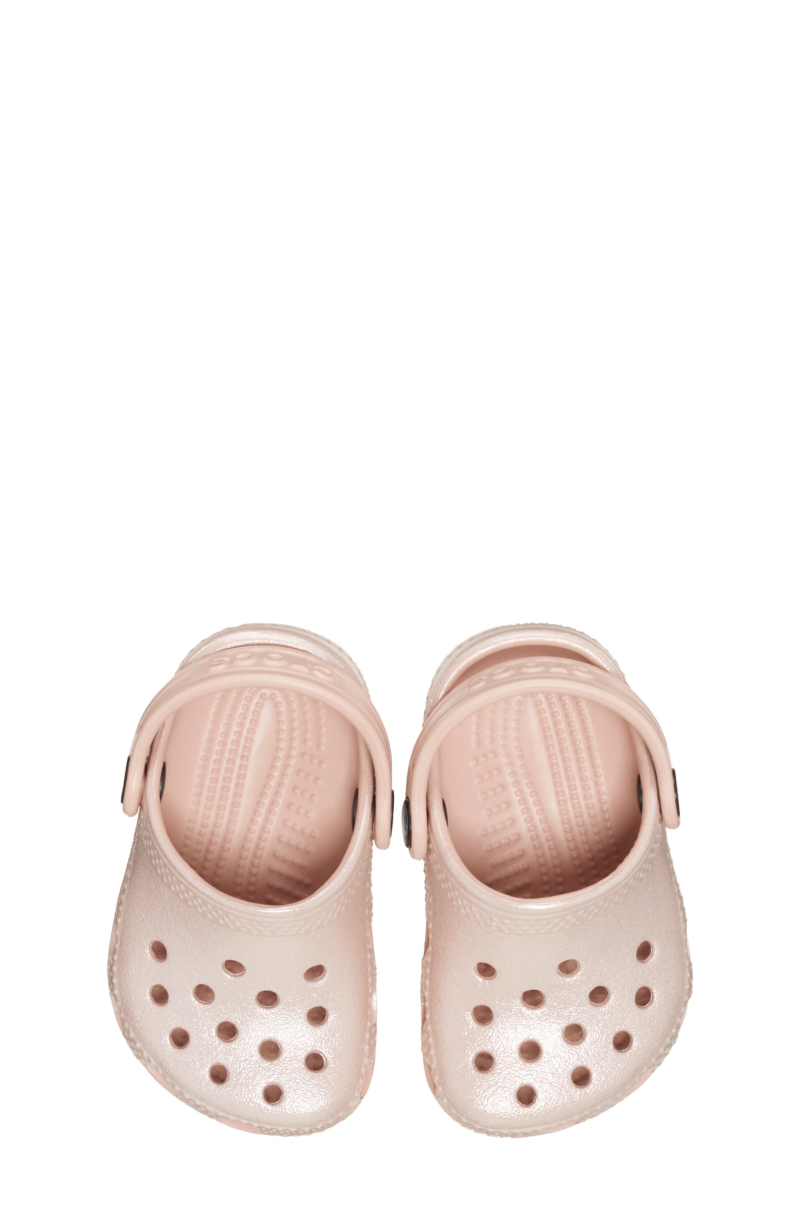 CROCS Littles Shimmer Clog, Alternate, color, 