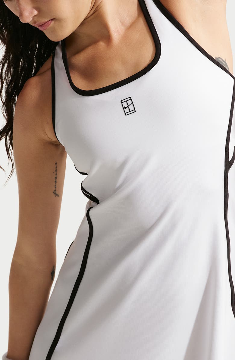 Nike Dri-FIT Racerback Minidress, Alternate, color, 100 White/Black