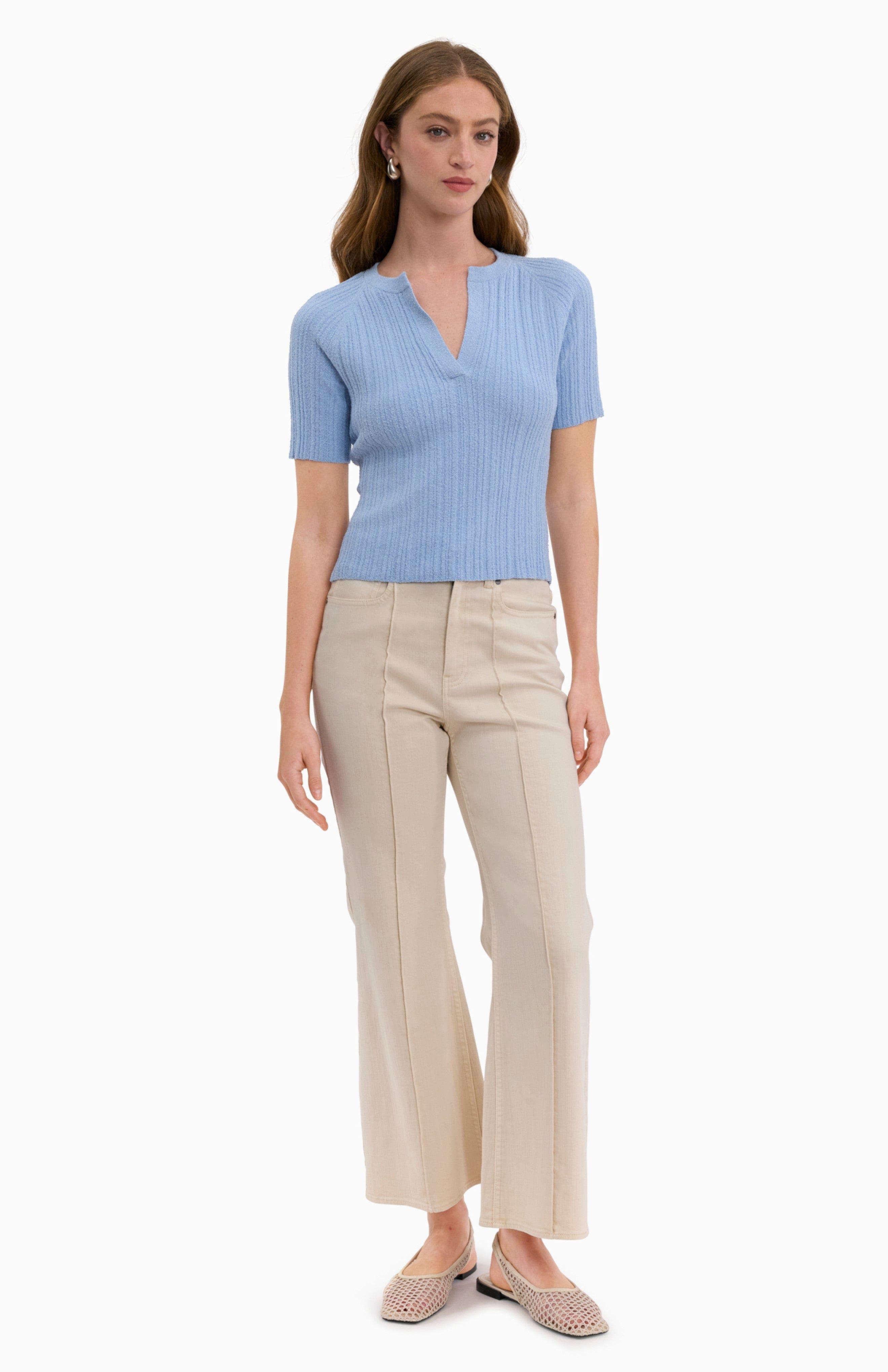 Boucle Knit Sweater - image 3