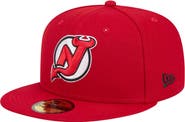 New Era Men's New Era Red New Jersey Devils Core 59FIFTY Fitted Hat