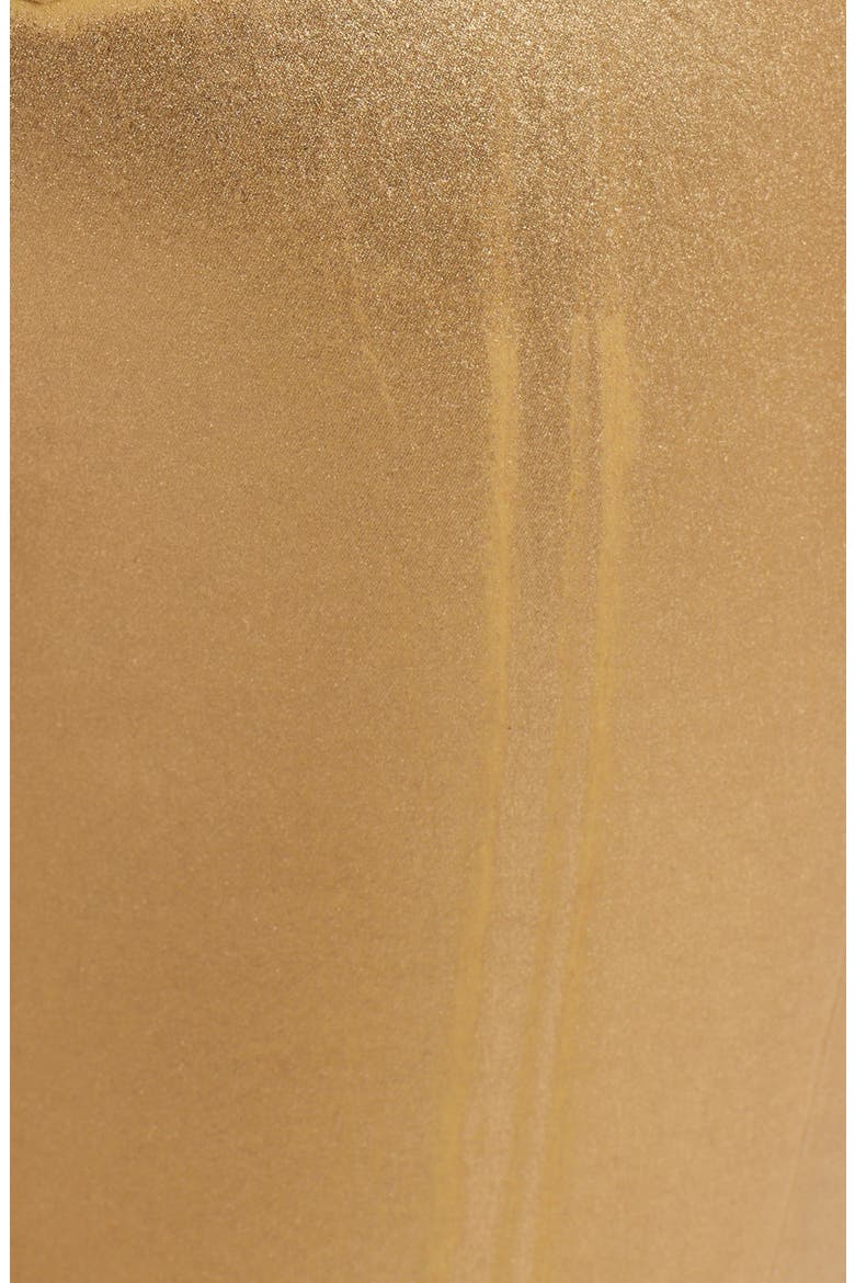 Grace Laminated Skinny Ankle Jeans, Alternate, color, GOLD
