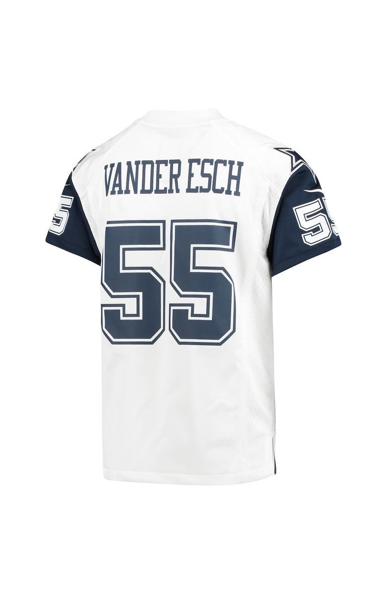 Nike Youth Nike Leighton Vander Esch White Dallas Cowboys Color Rush Game Jersey, Alternate, color, 
