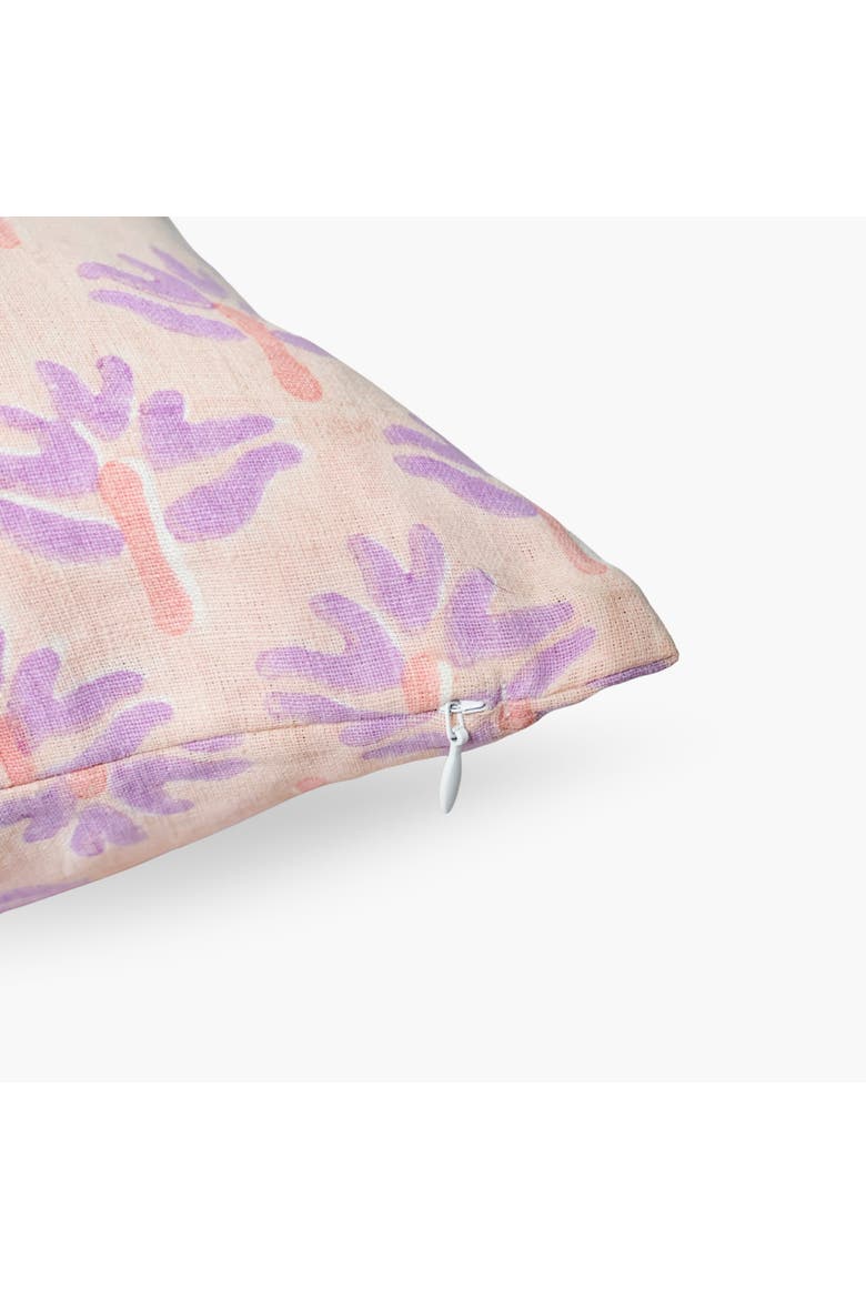 Zeenat Throw Pillow Cover, Alternate, color, Lilac