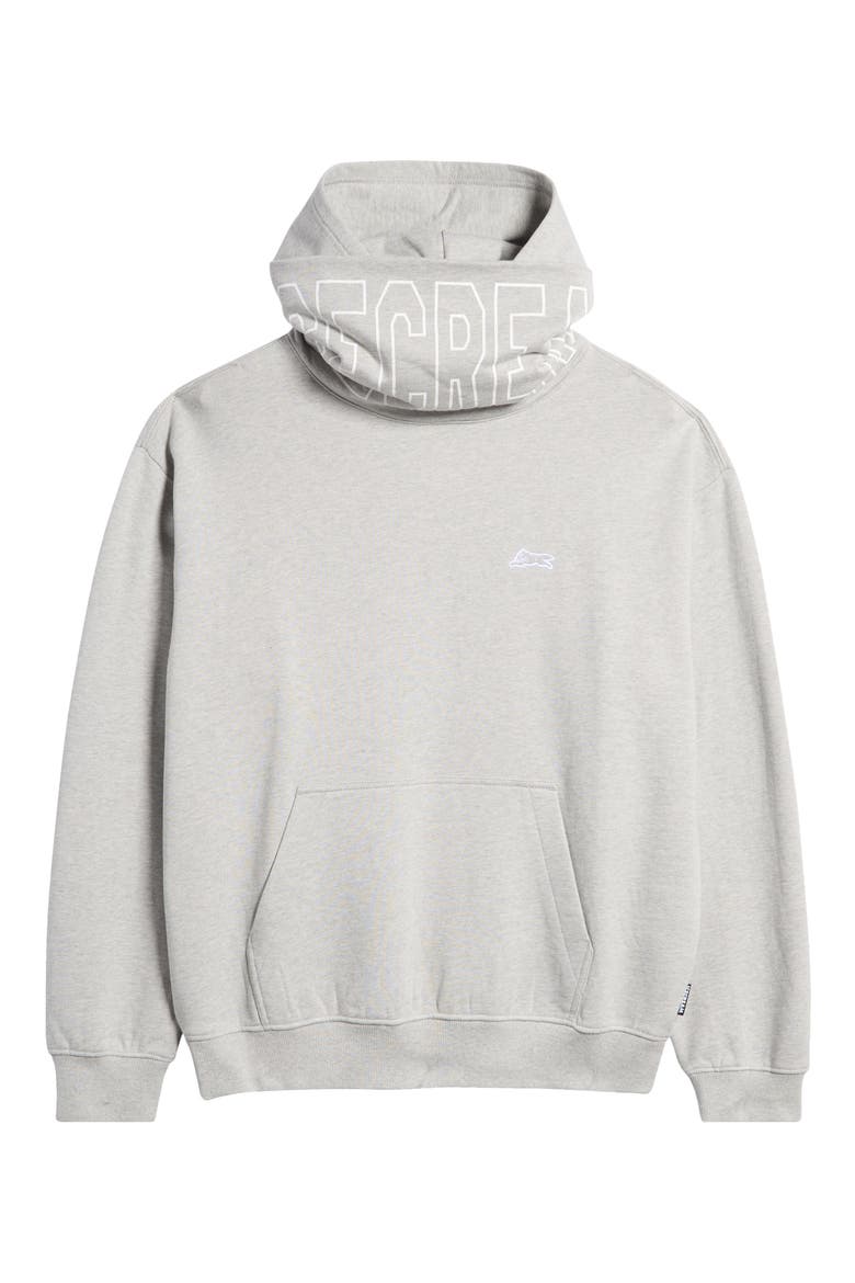 Covert Cotton Graphic Hoodie, Alternate, color, HEATHER GREY