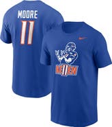 Nike Men's Nike Kellen Moore Royal Boise State Broncos Ke11en Name & Number T-Shirt