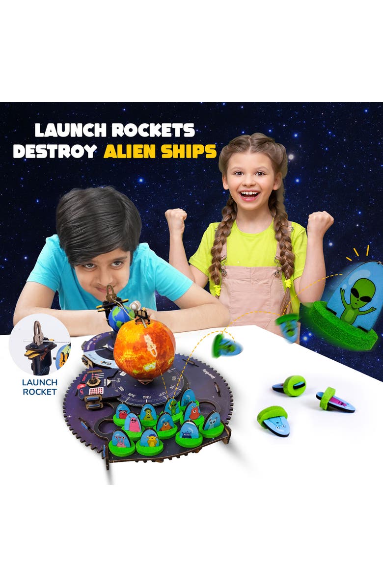 Smartivity Earth Sun Moon Space Stem Wooden Model, Alternate, color,