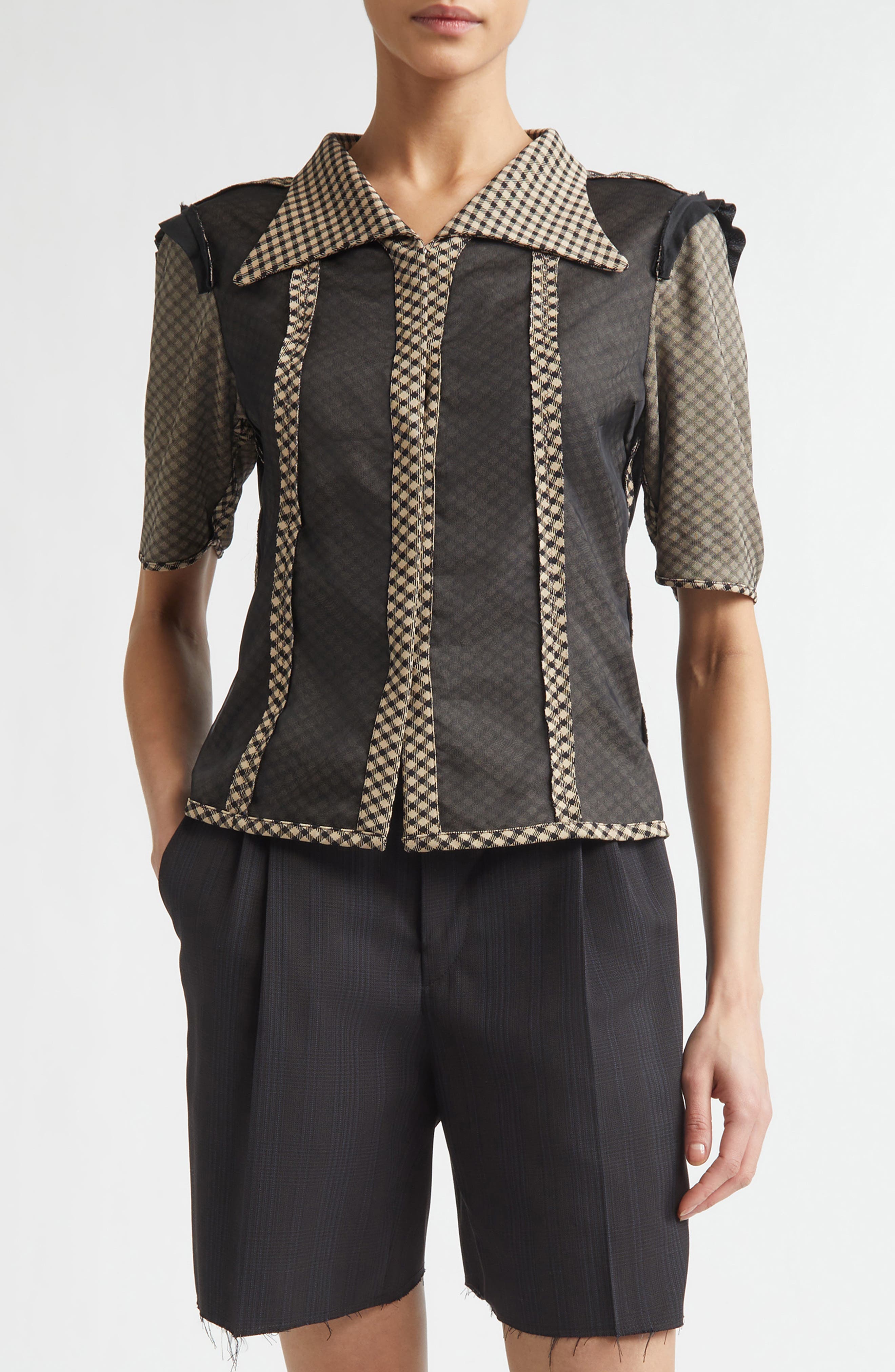 selected BEIGE/ BLACK