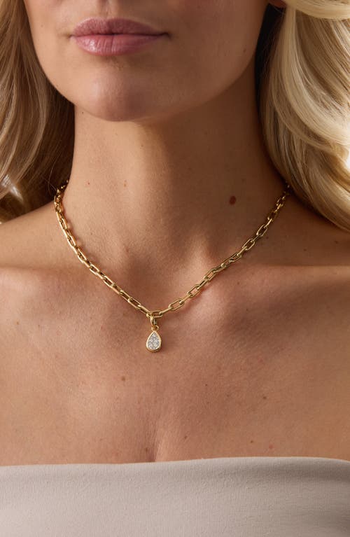 Sara Weinstock Pear Diamond Pendant Charm