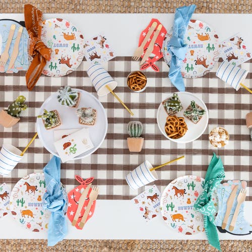 Shop Daydream Society Yeehaw "bandana" Guest Napkins In Assorted Pre-pack