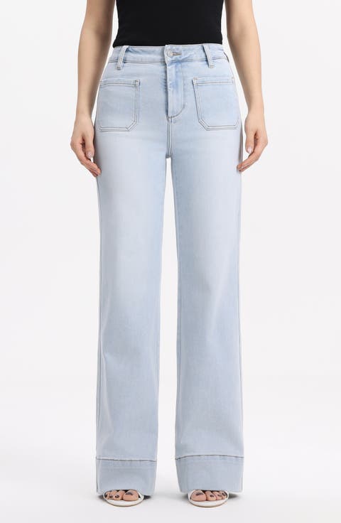 High Waist Wide Leg Jeans