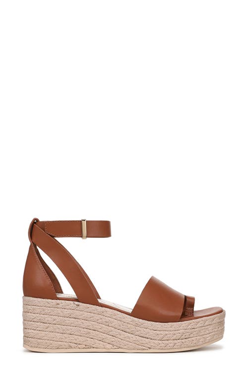 Franco Sarto Tyla Platform Wedge Sandal In Cognac