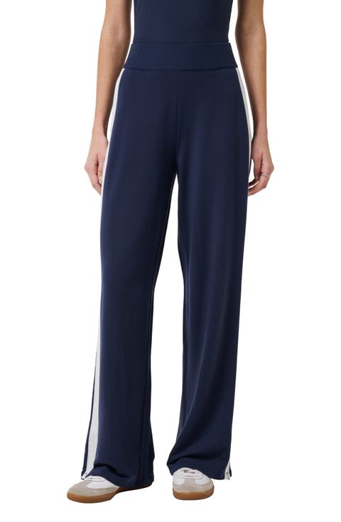 Cloud Terry Side Stripe Varsity Sweatpants