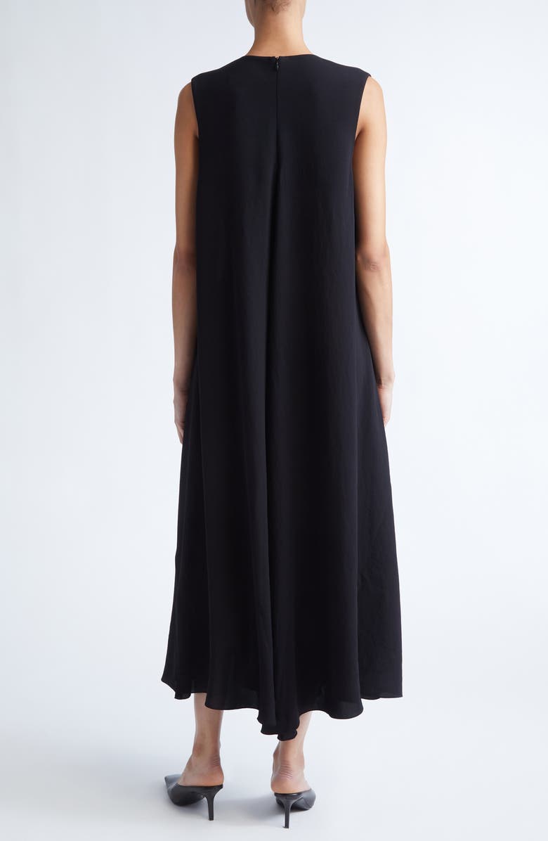 GIA STUDIOS Madeleine Sleeveless Chiffon Dress, Alternate, color, Black