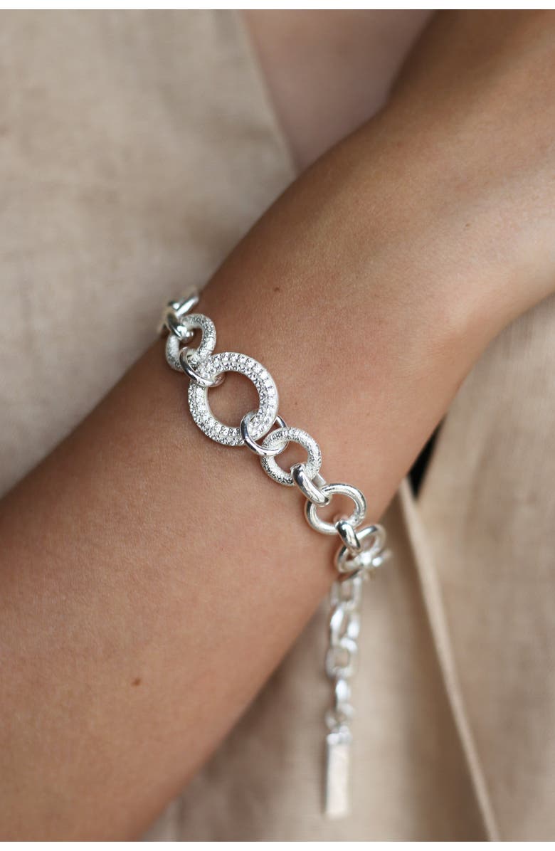 TUTTI Grand Bracelet, Alternate, color, Silver