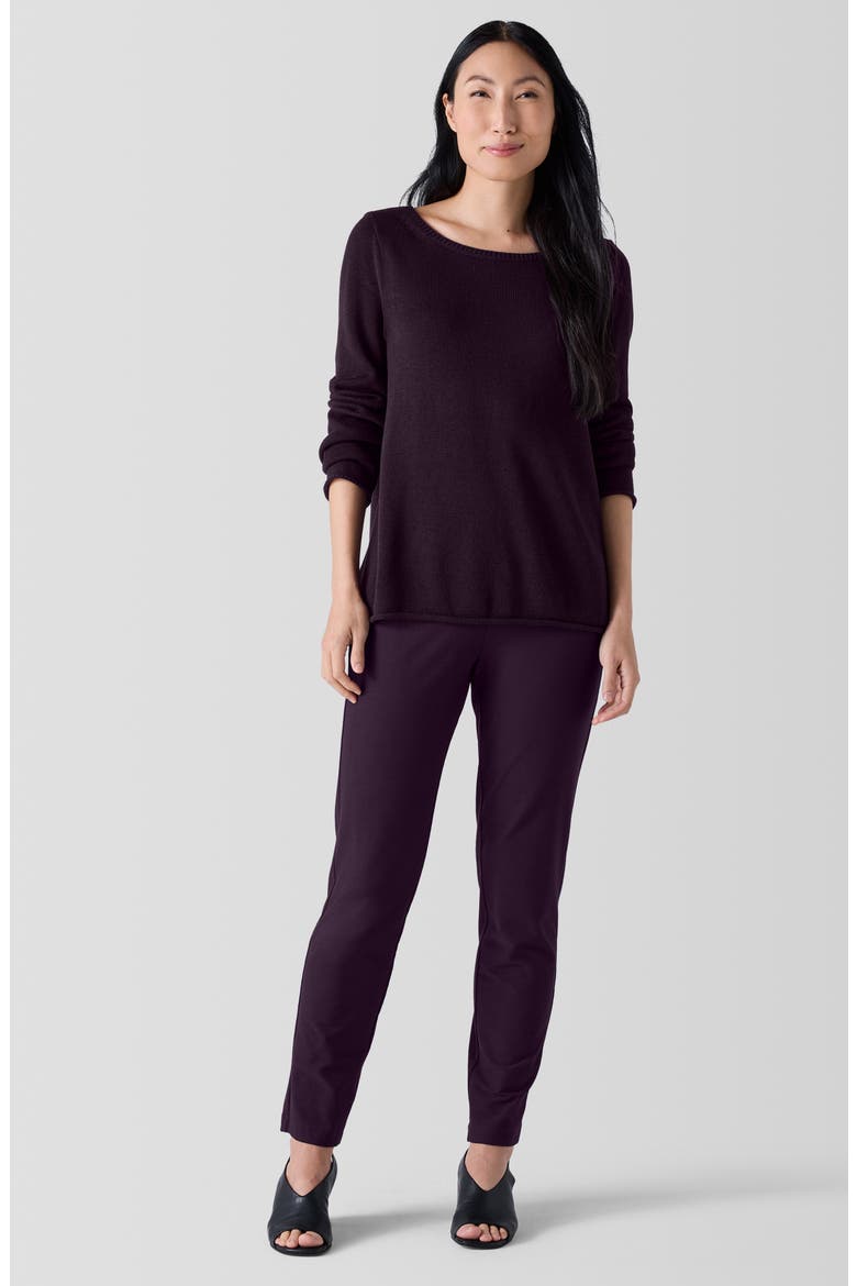 Slim Ankle Pants, Alternate, color, VILET