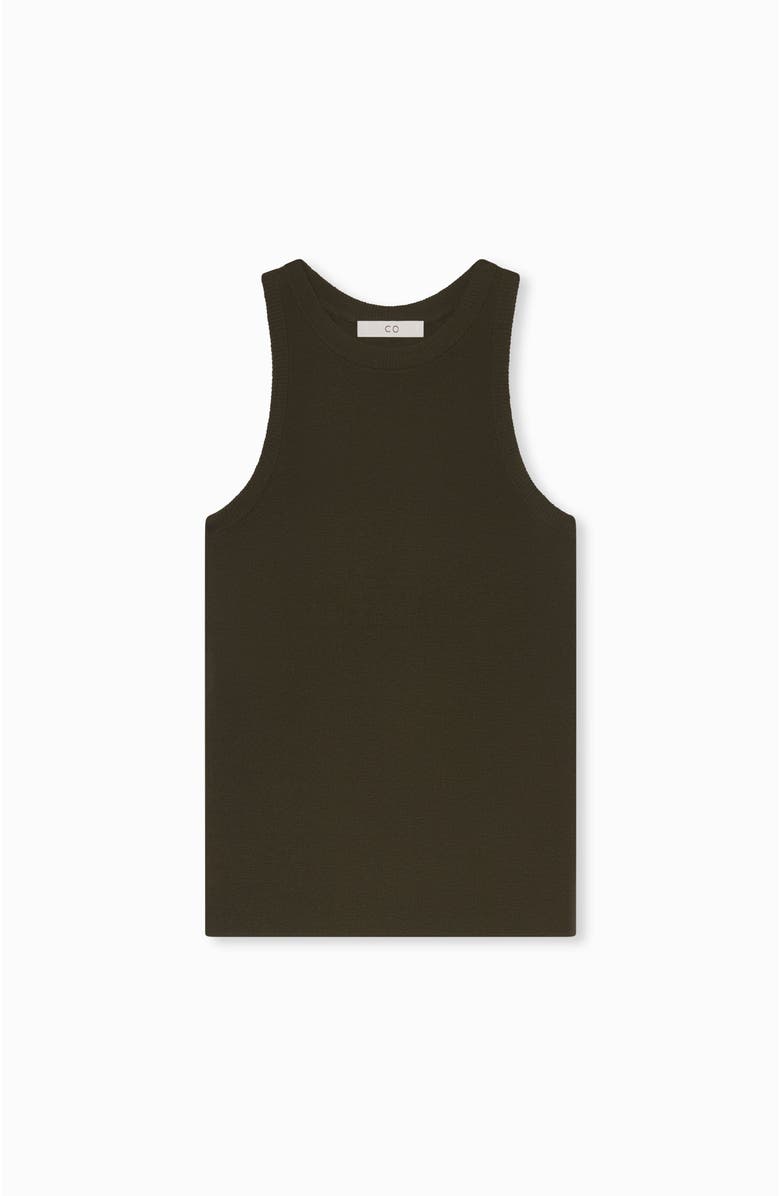 CO Fitted Tank in Fine Cashmere, Alternate, color, 
