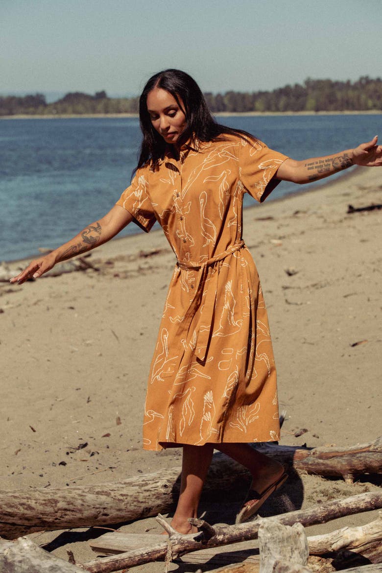 Sylvie Dress, Alternate, color, Shoreflight