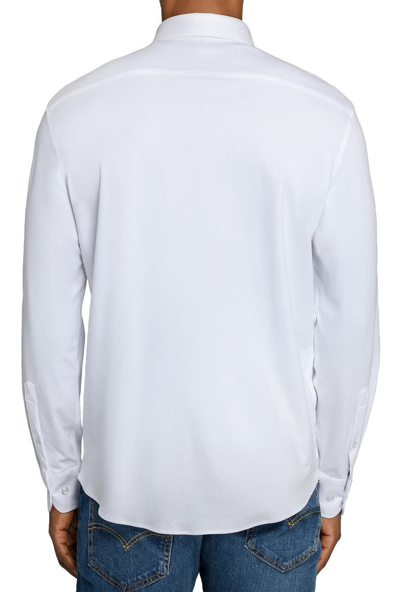 Solid Knit Long Sleeve Basic, Alternate, color, WHITE