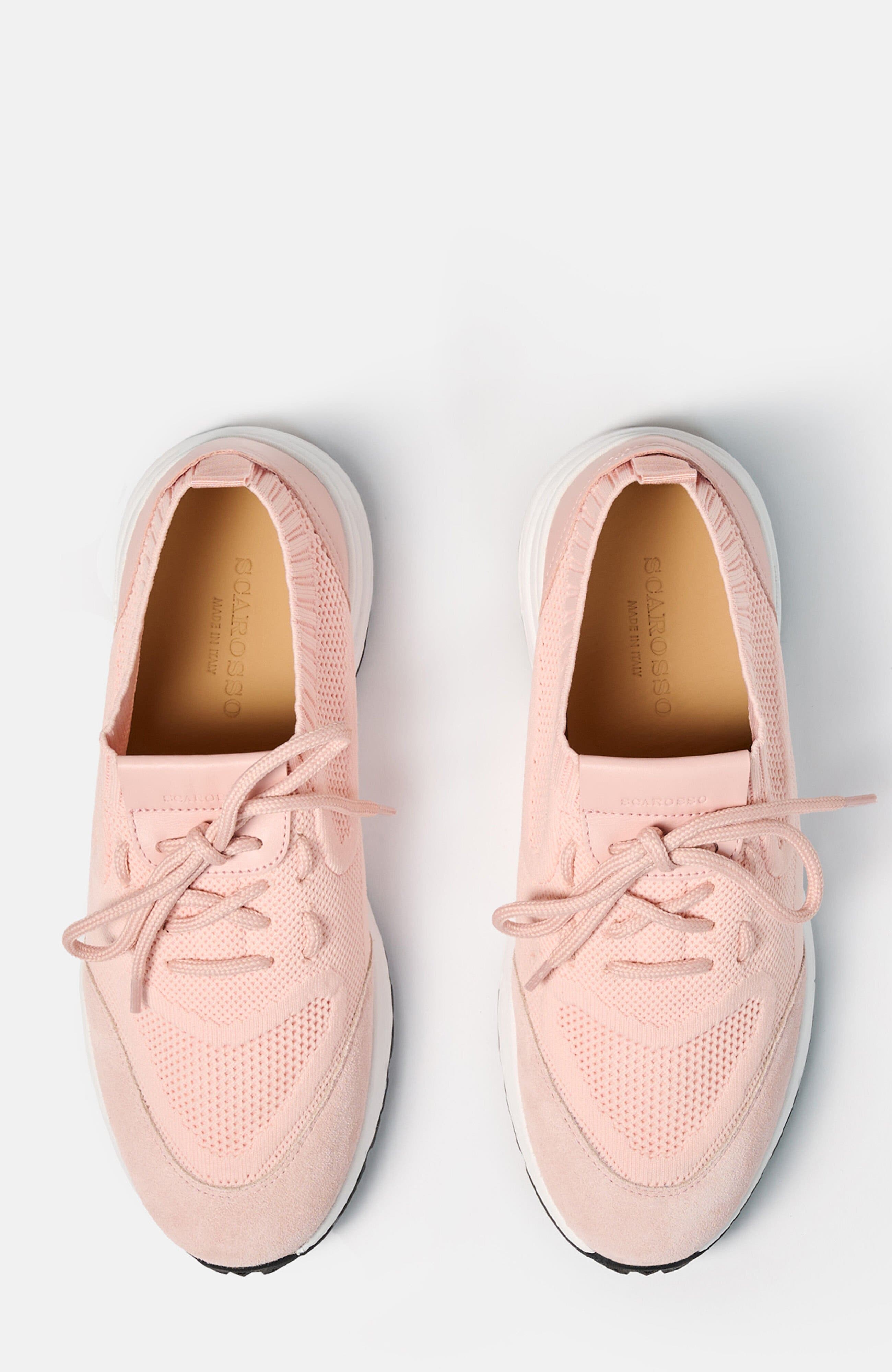Robin Sneakers, Alternate, color, Pink - Knit