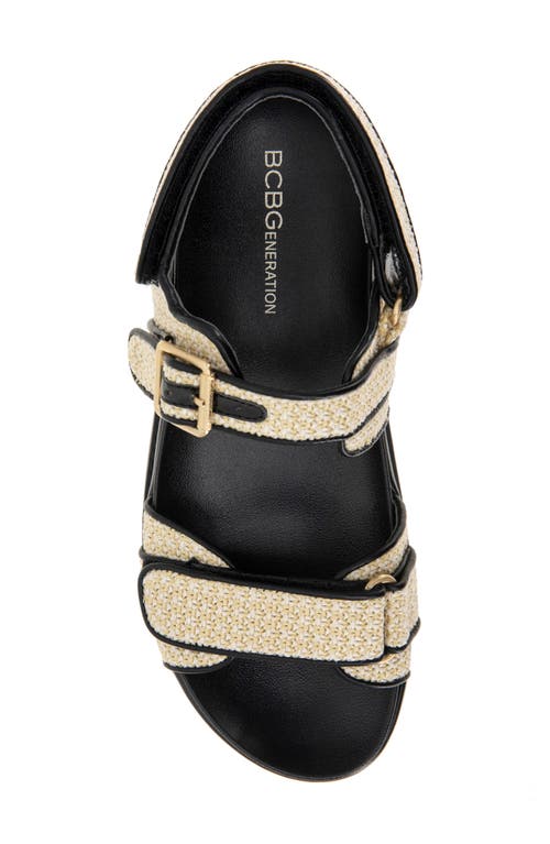 Bcbgeneration Bara Platform Slingback Sandal In Black
