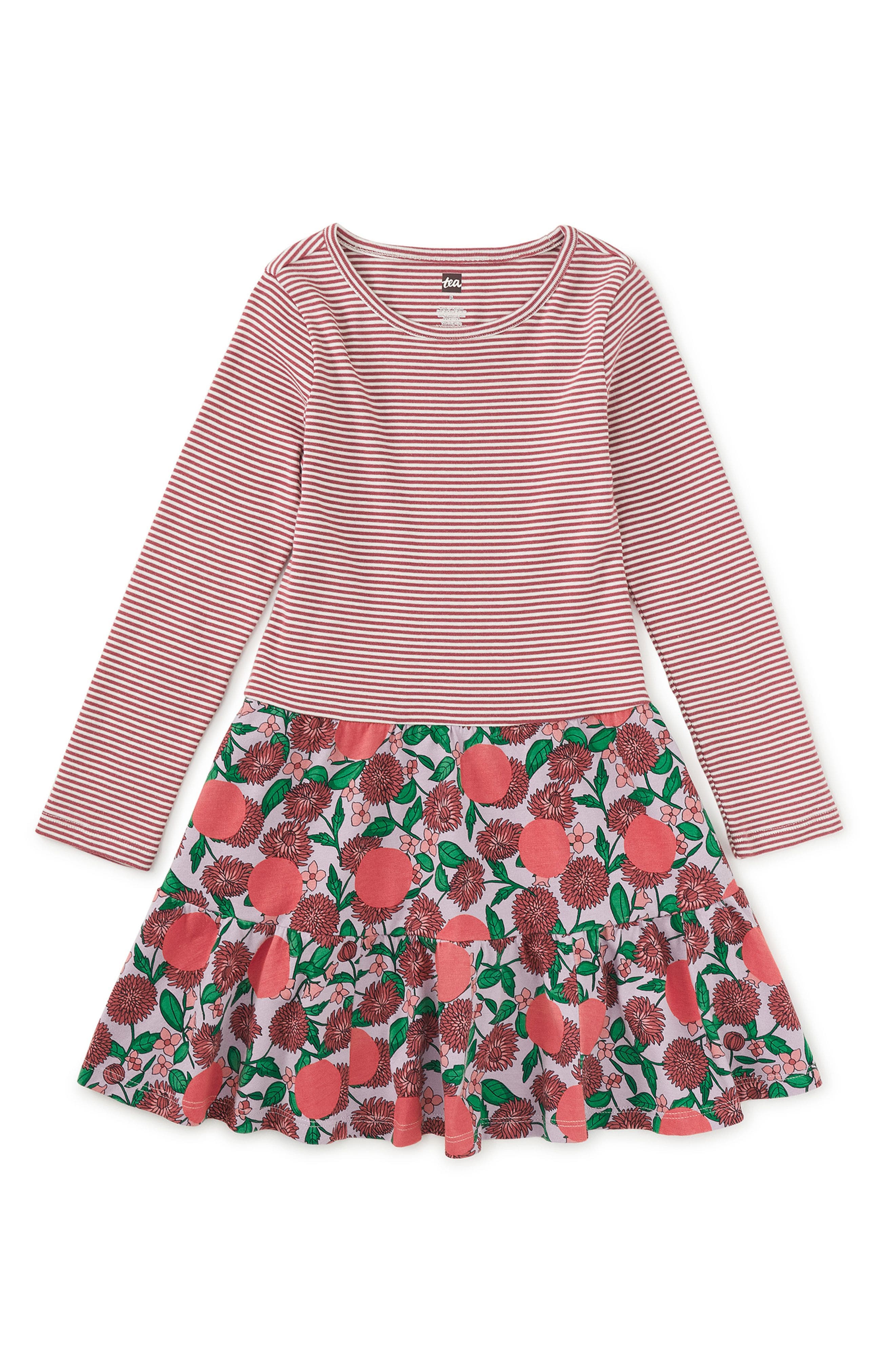 Persimmon Dot Floral