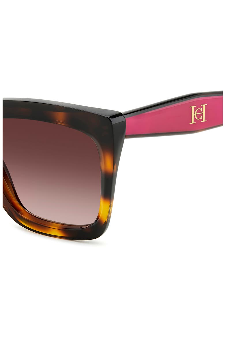 53mm Gradient Square Sunglasses, Alternate, color, 00T4-HA