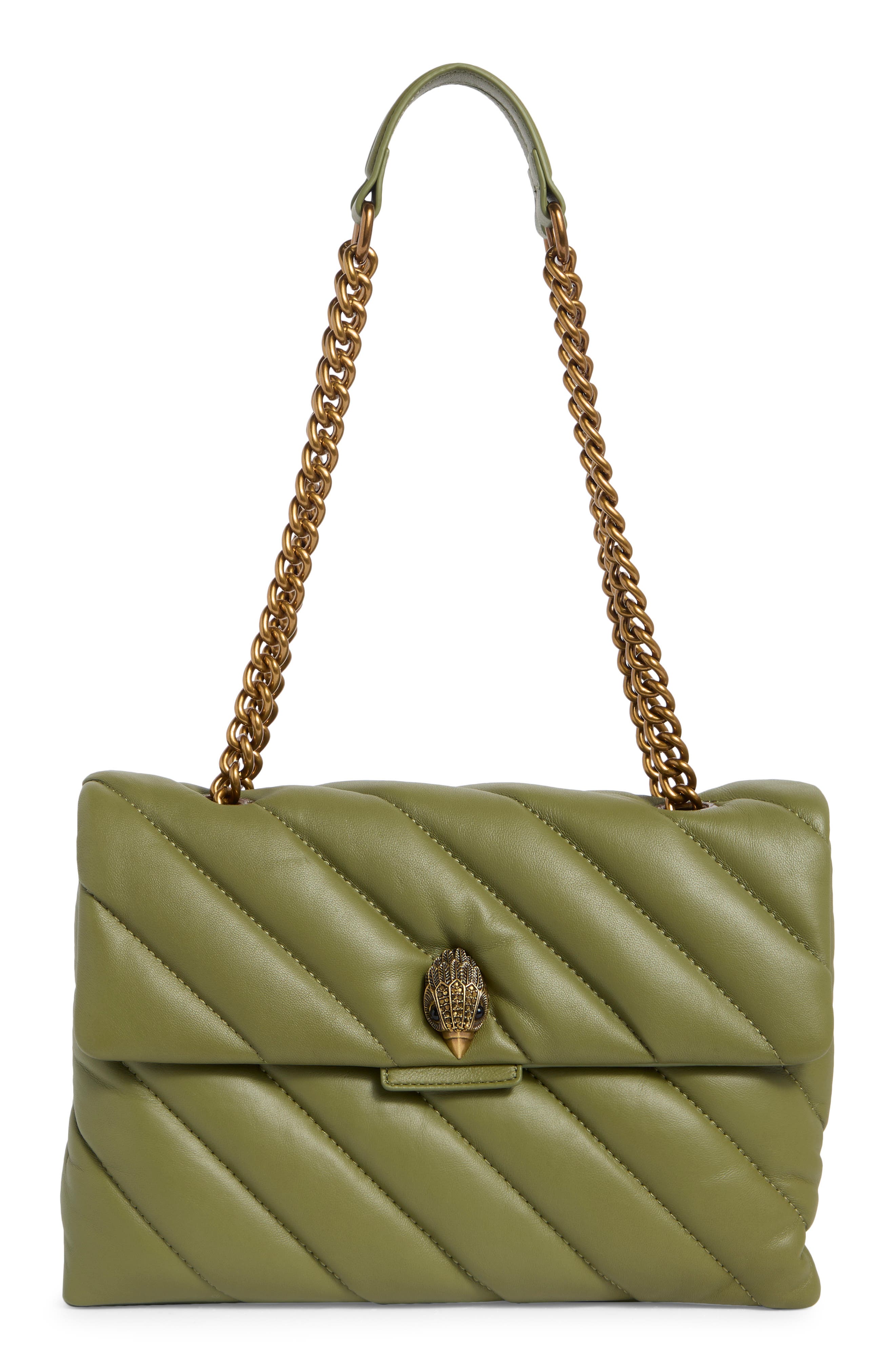 Kurt Geiger London Soho Large Leather Bag, Main, color, 