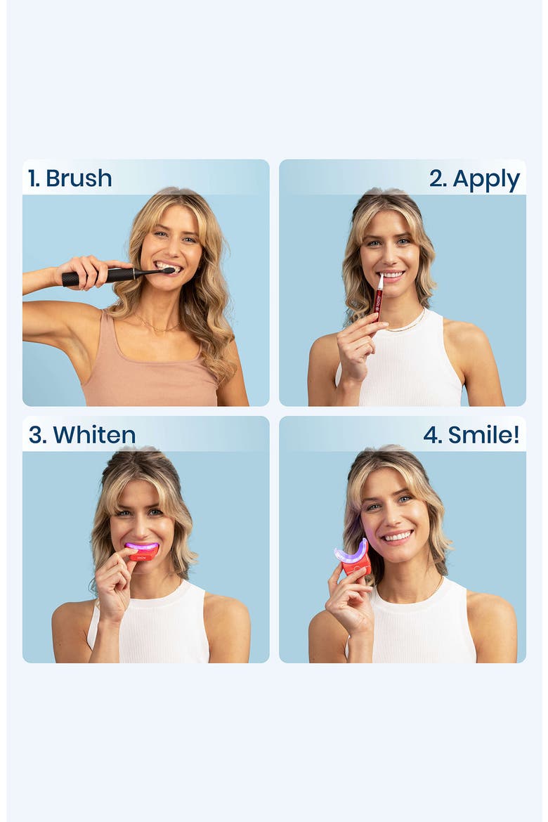 Diamond Wireless Teeth Whitening Kit (Limited Edition) $299 Value, Alternate, color, RED