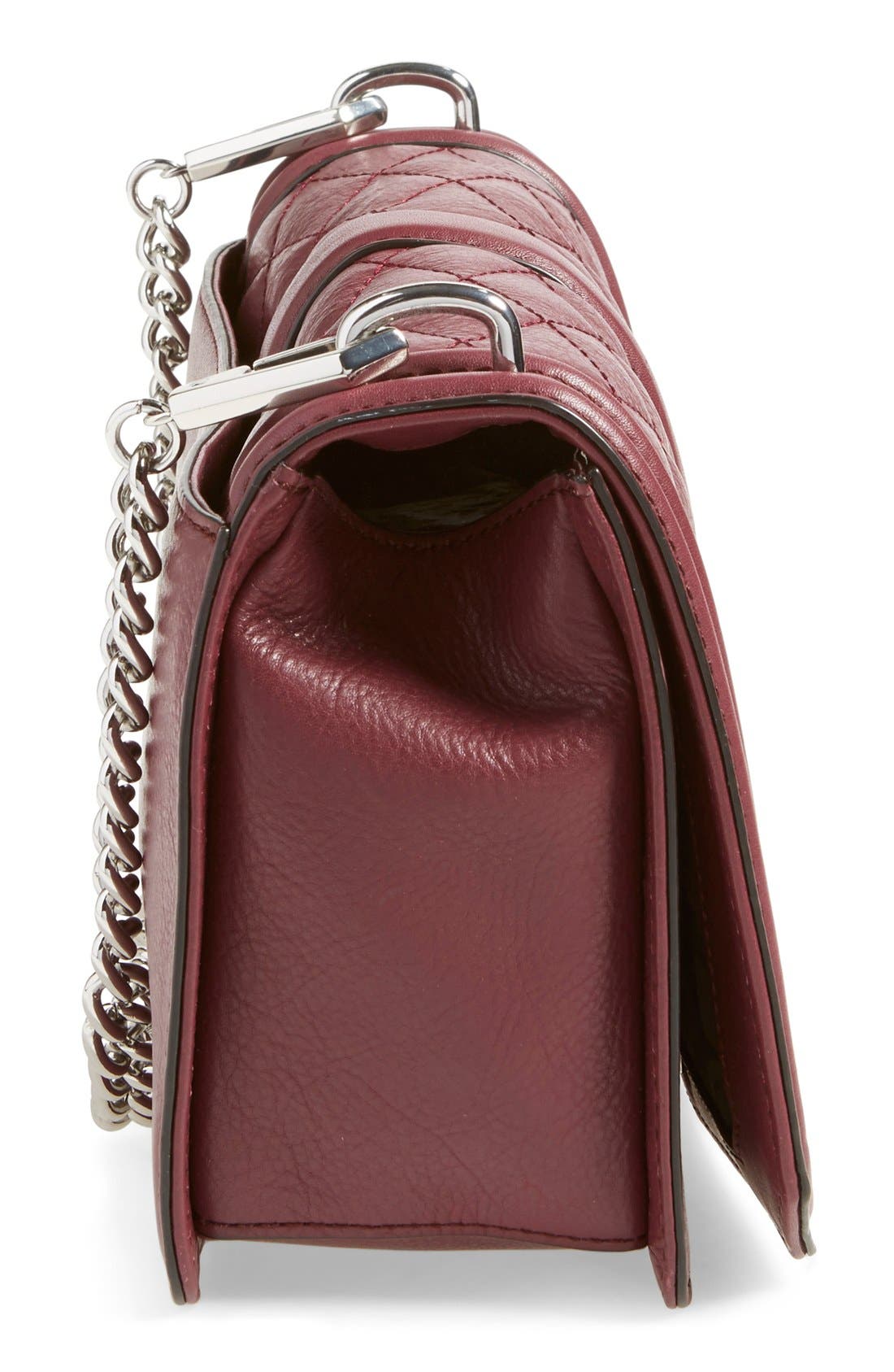 Love Leather Crossbody Bag, Alternate, color, PORT