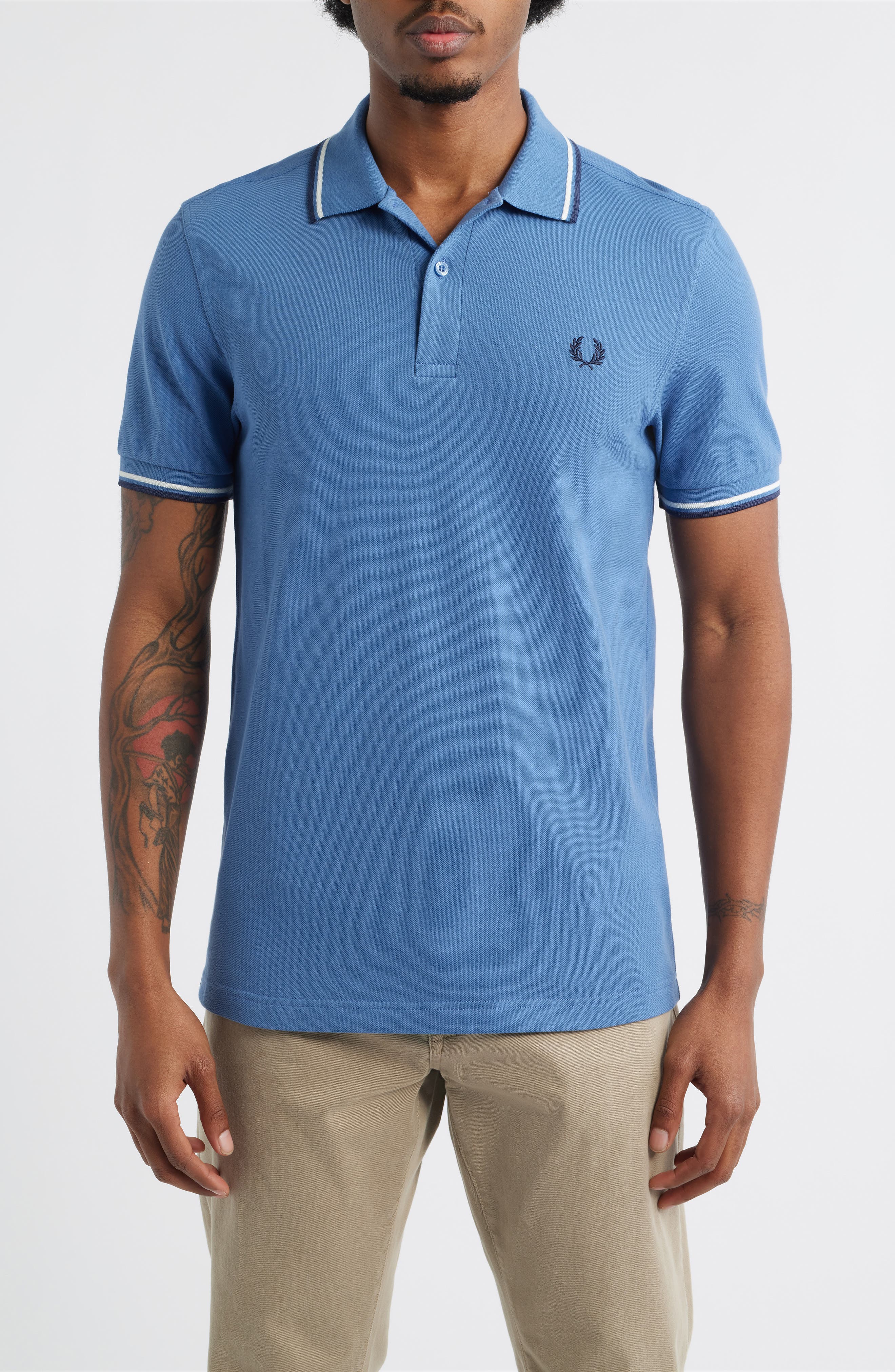 LIGHT BLUE/ WHITE/ DARK BLUE