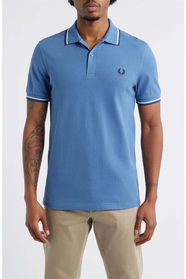 Extra Trim Fit Twin Tipped Piqué Polo (Men) | Nordstrom