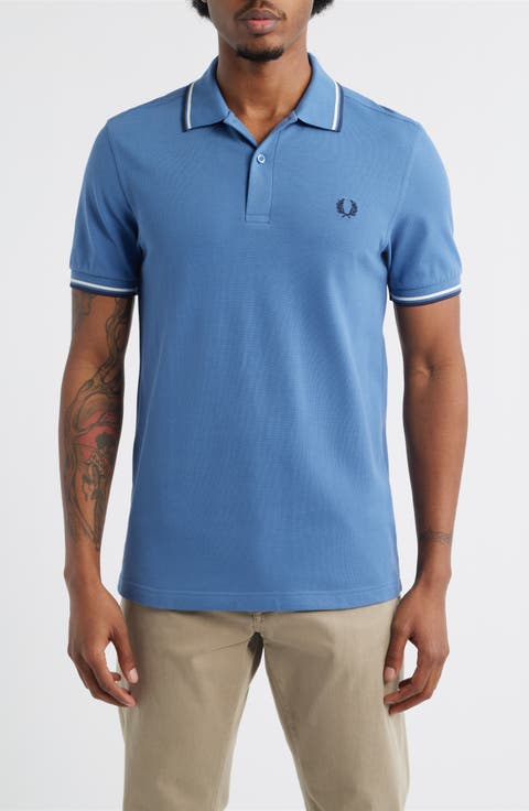 Extra Trim Fit Twin Tipped Piqué Polo