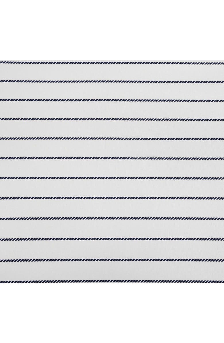 Tommy Hilfiger Rope Stripe Cotton Percale Sheet Set, Alternate, color, Dark Blue
