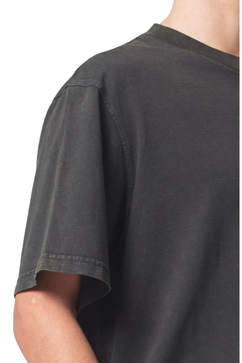 Asha Oversize Mock Neck T-Shirt, Alternate, color, FRACTURE