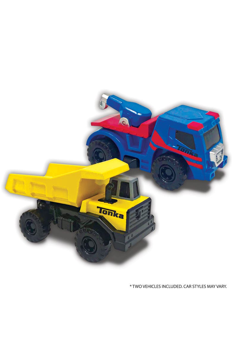 Imaginmat Jumbo Tonka Floor Playmat & 2 Toy Cars, 47 X 61",Ages 3+, Alternate, color, Multicolored