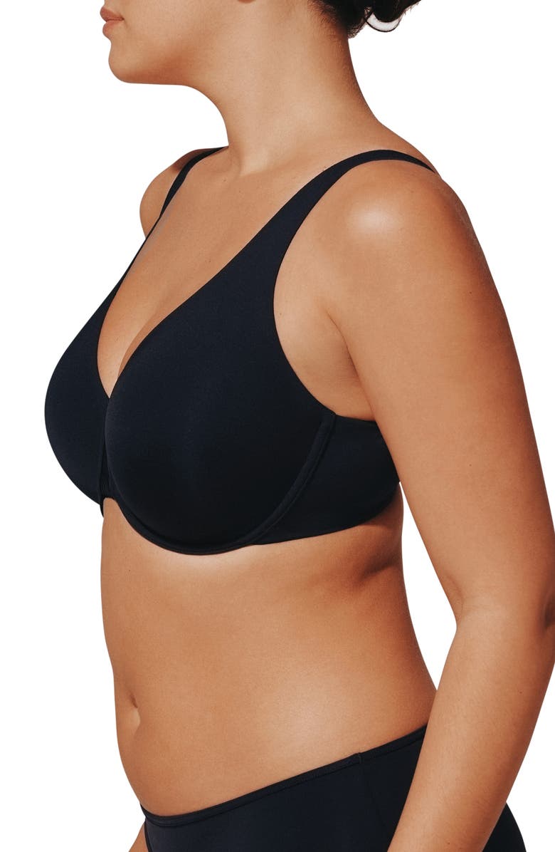 ThirdLove 24/7<sup>®</sup> Classic Underwire Unlined Minimizer Bra, Alternate, color, Black