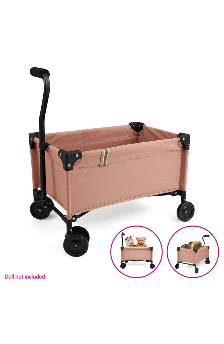 509 Crew Little Wagon Folding Pull Along Cart, Alternate, color, Pink