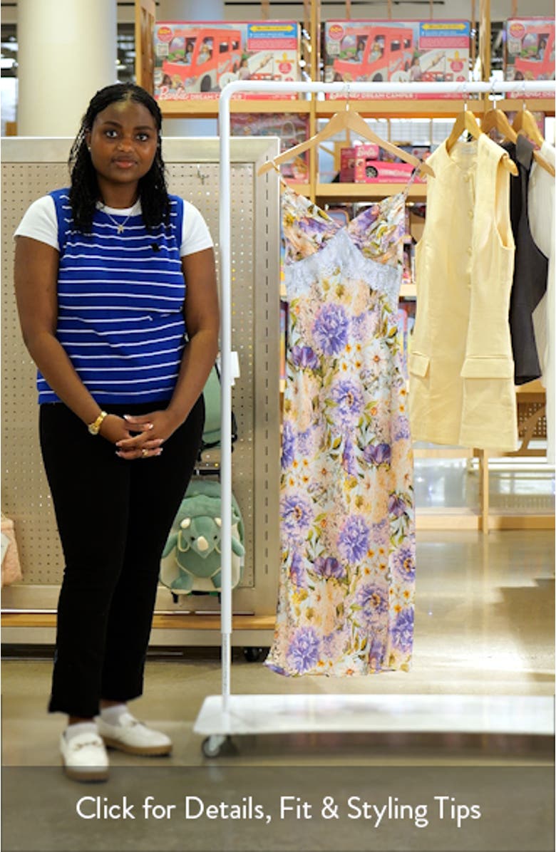 Ivanna Floral Slipdress, sales video thumbnail