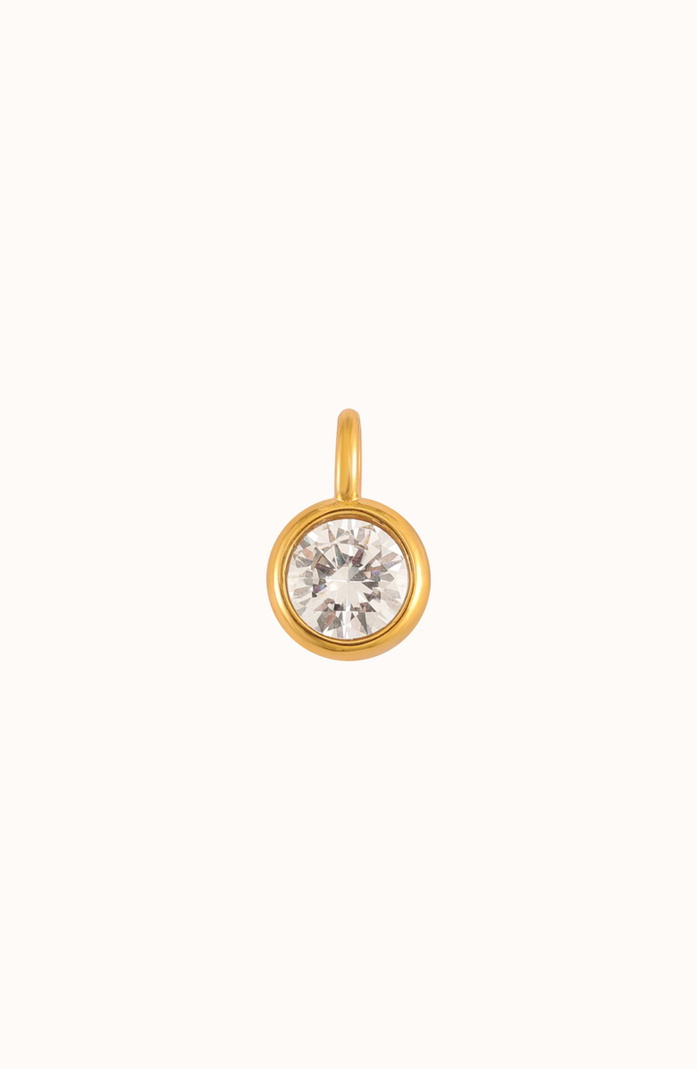 Joiana Jewelry Hollis Bezel Drop Pendant, Main, color, Gold